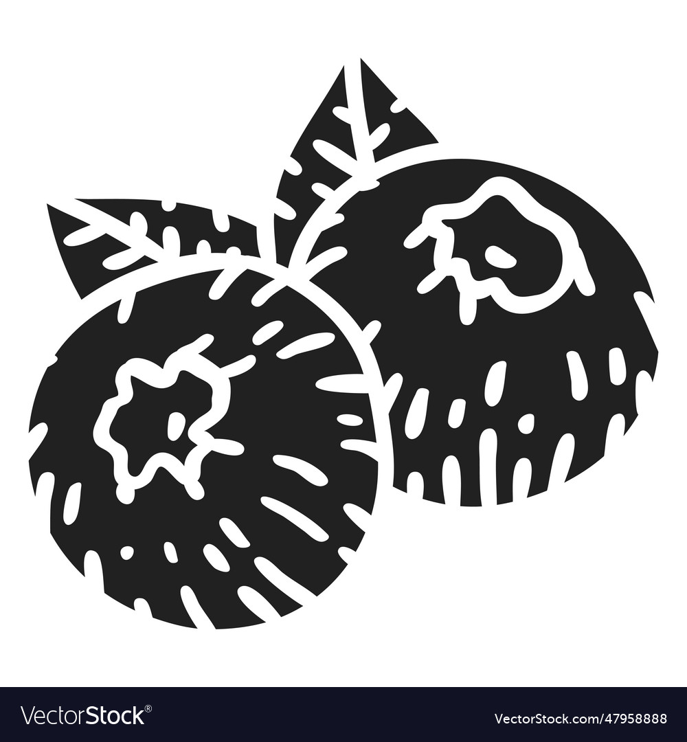 Blueberry cut out
