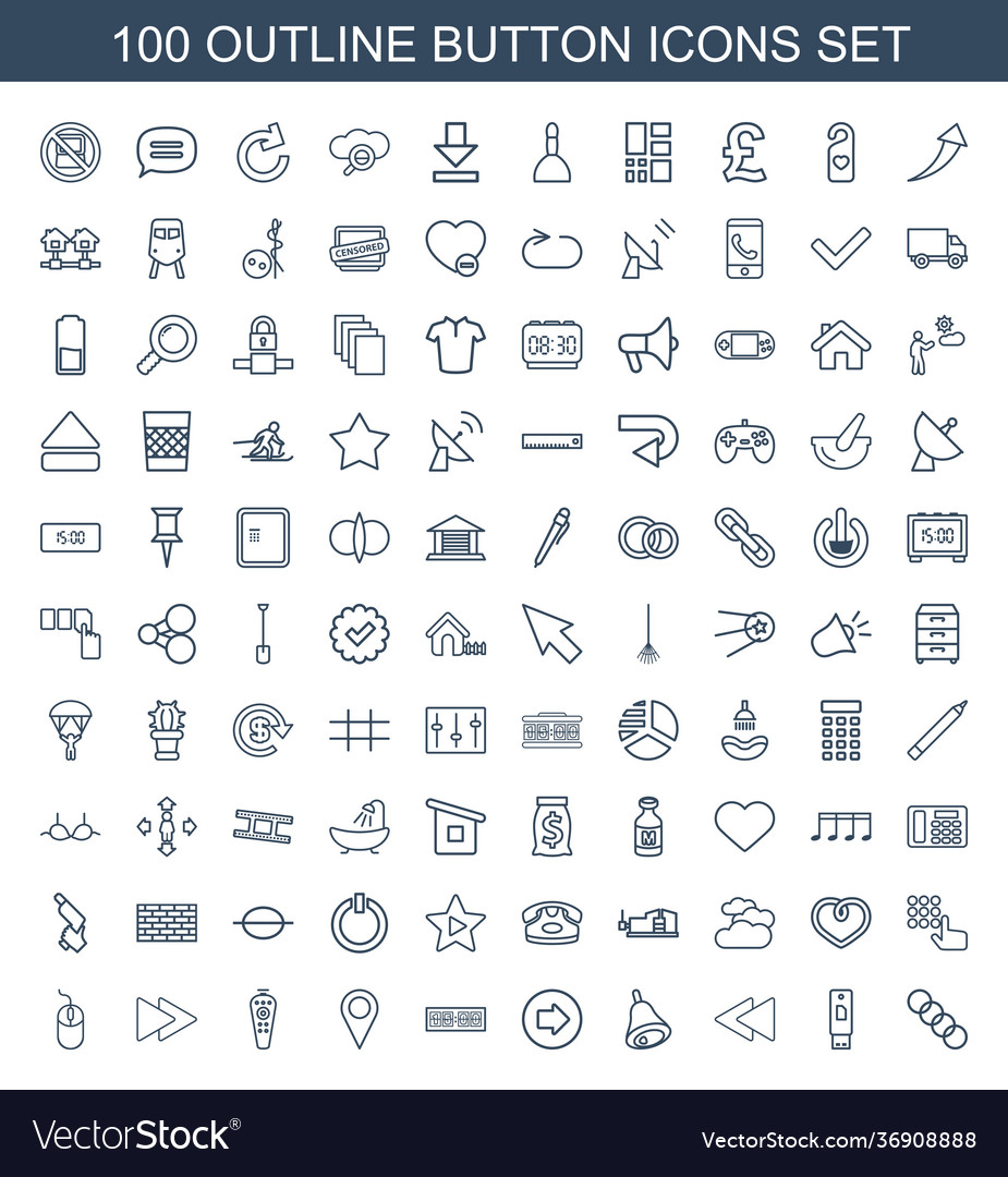 Button icons