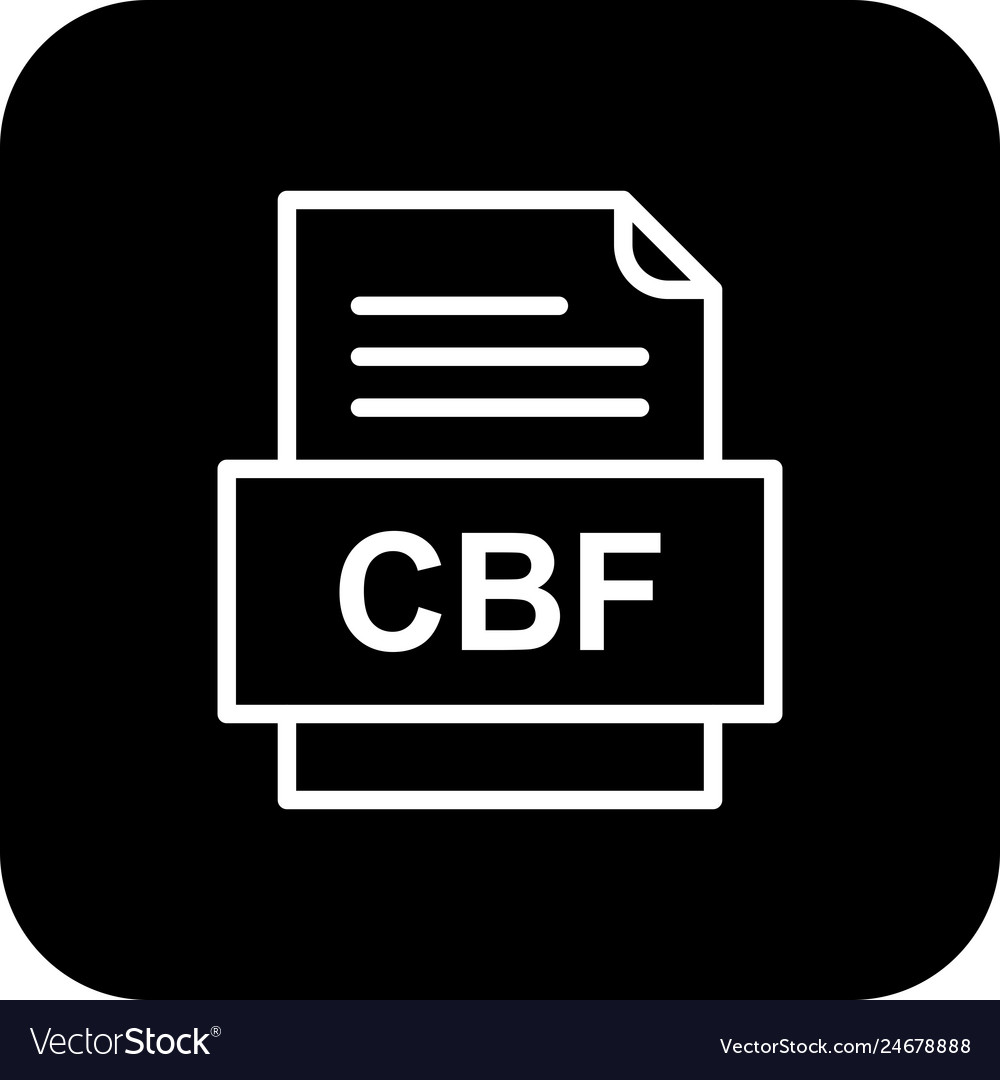 Cbf file document icon