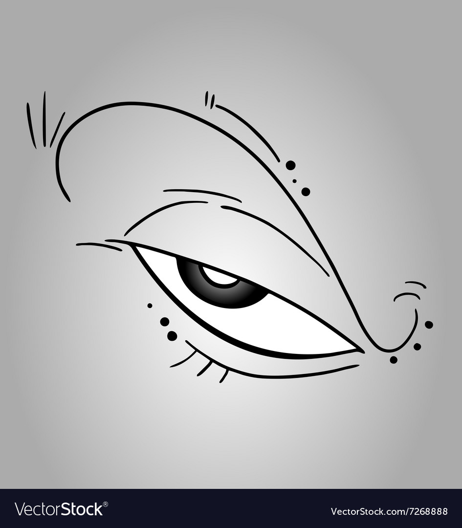 Creative eye Royalty Free Vector Image - VectorStock