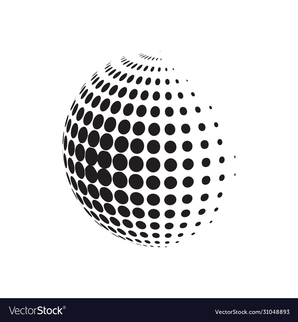 Dynamic Radial Dot Pattern