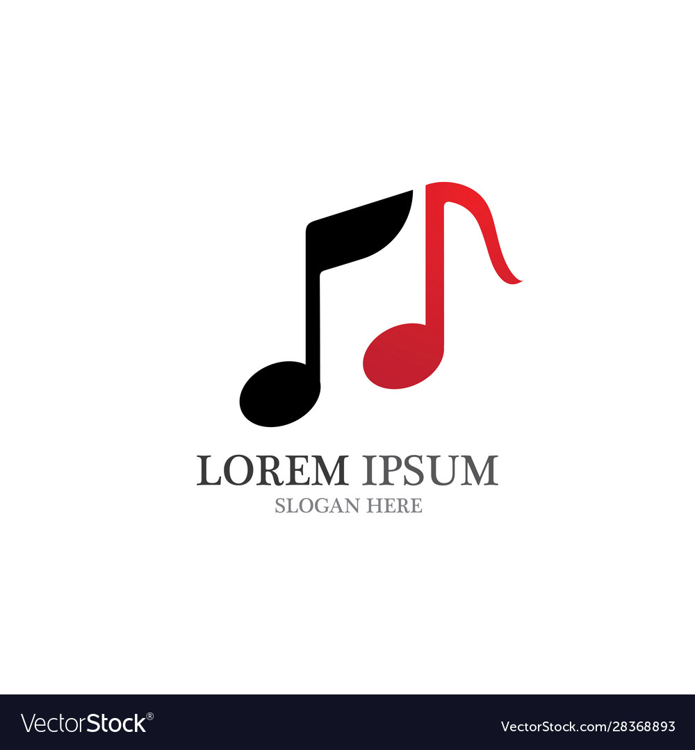 Music note icon design Royalty Free Vector Image