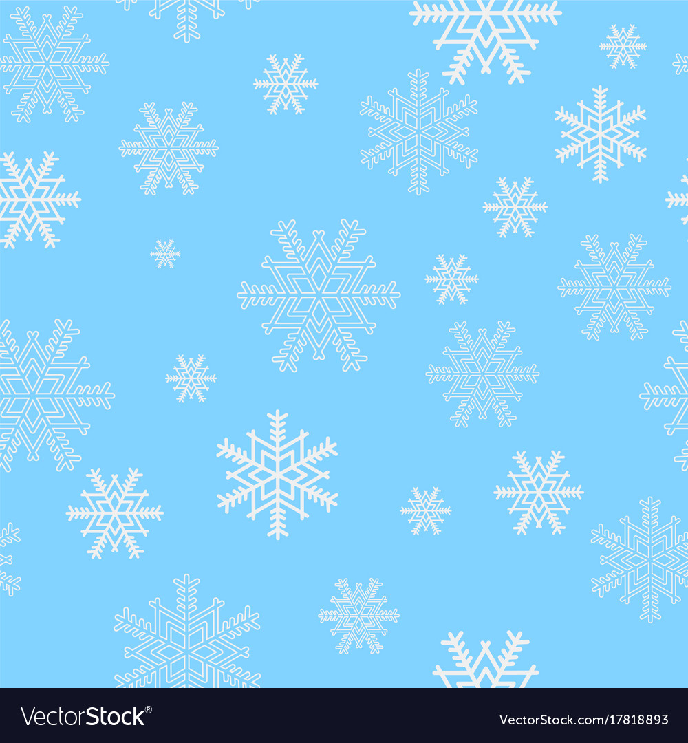 Winter Snowflake Pattern
