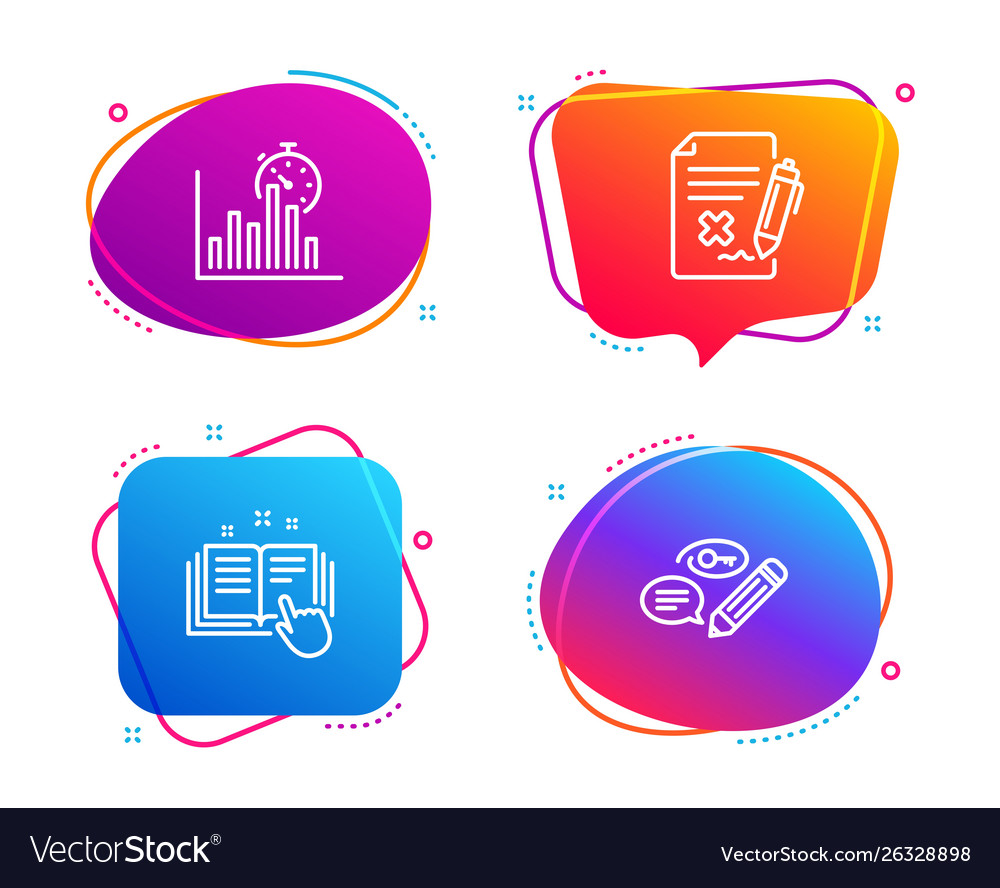 Technische Dokumentation des Zeitgebers und Ablehnung vector image Technische Dokumentation des Zeitgebers und Ablehnung