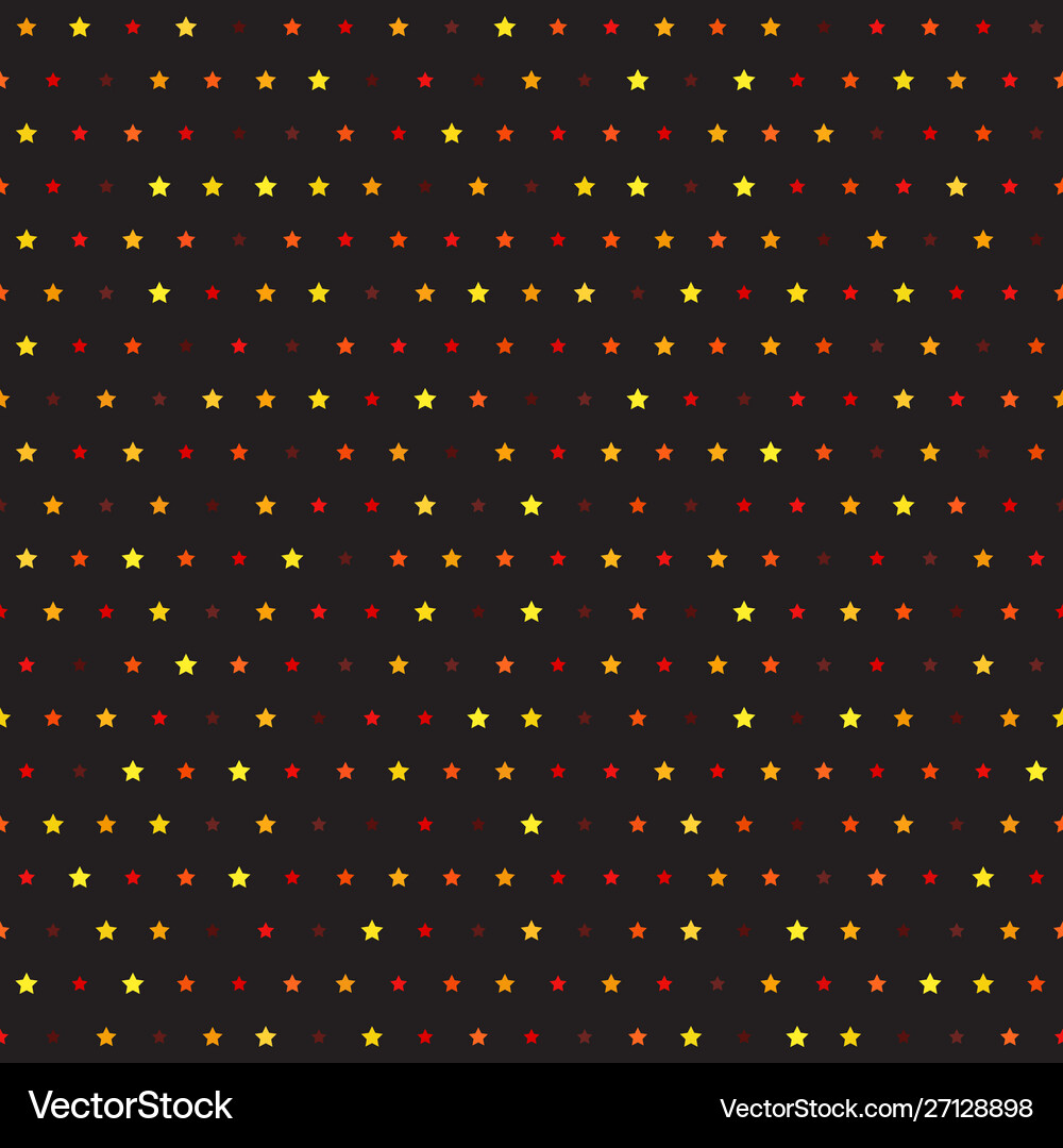 Star pattern seamless background Royalty Free Vector Image