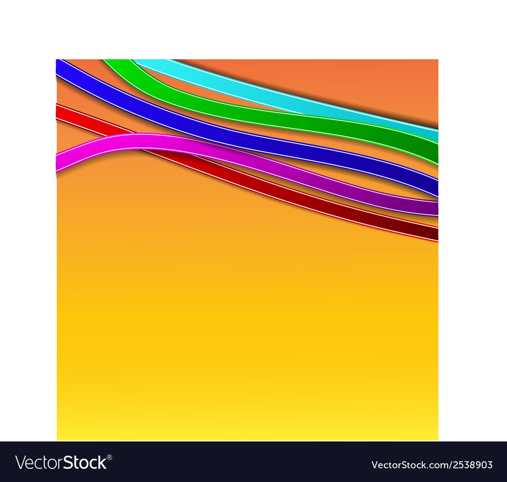 Abstract background with colored lines