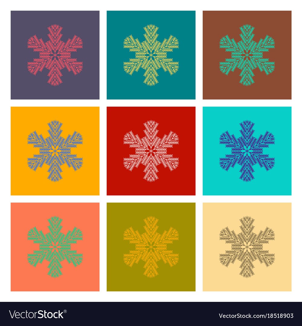 Assembly flat snowflake