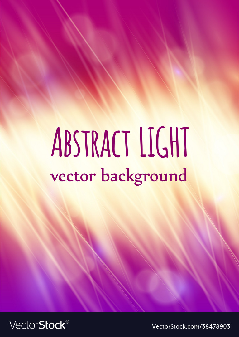 Beautiful nature abstract background with bokeh vector image Beautiful nature abstract background with bokeh