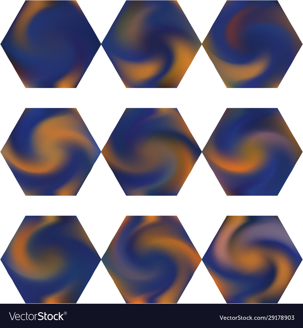 Chromatic background in form a shape vector image Chromatic background in form a shape