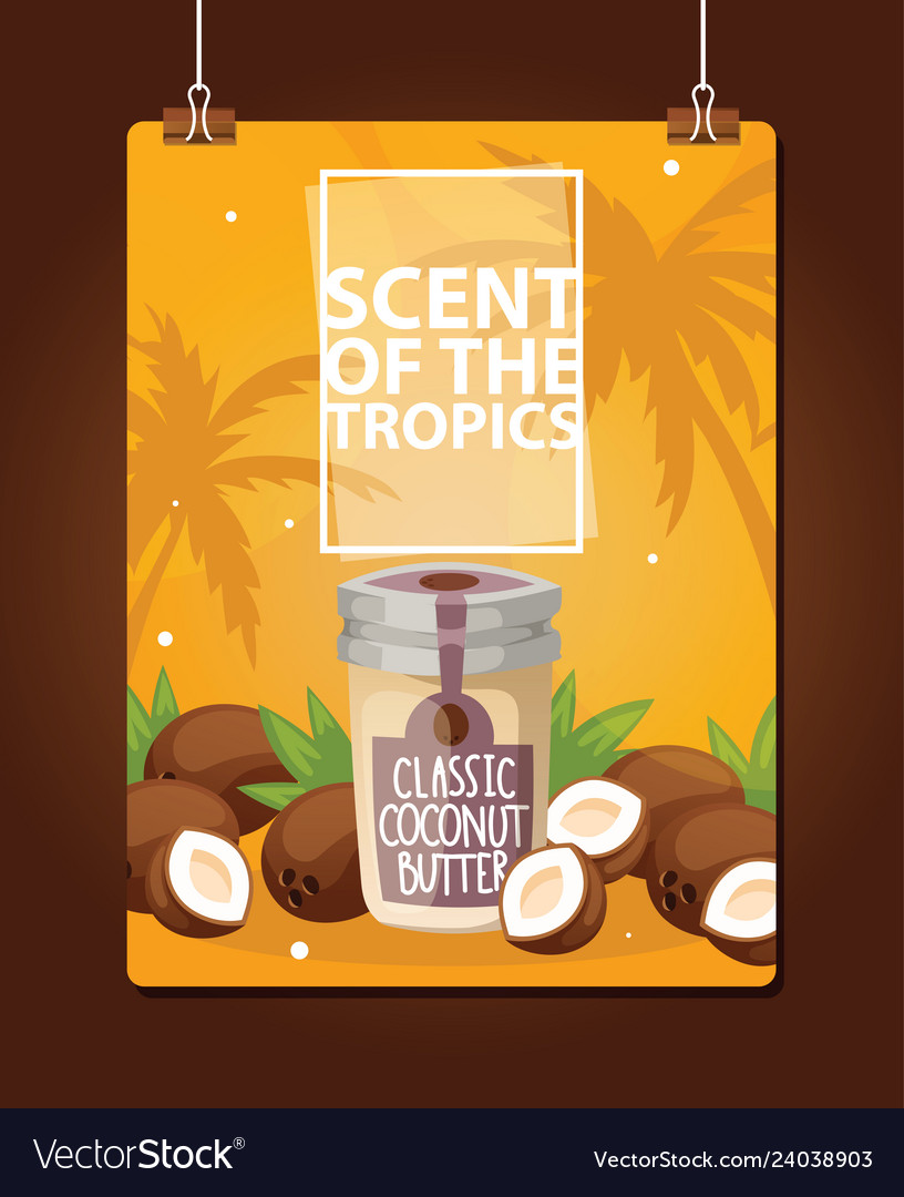 Coconut tropical organic food nutrition