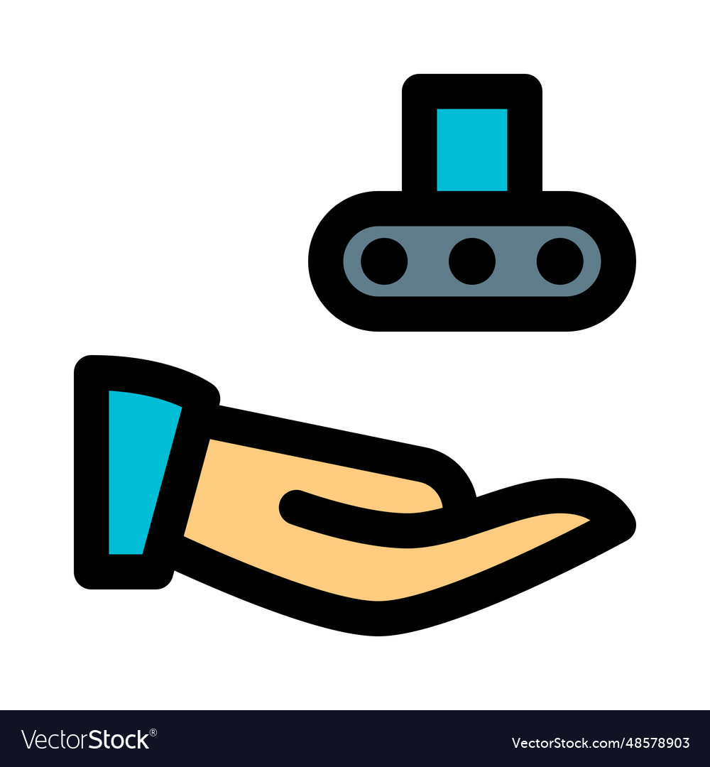 Handheld conveyor process for moving items
