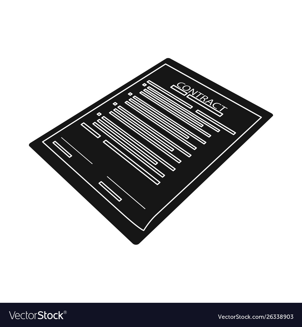 Isolated object blank and contents icon set