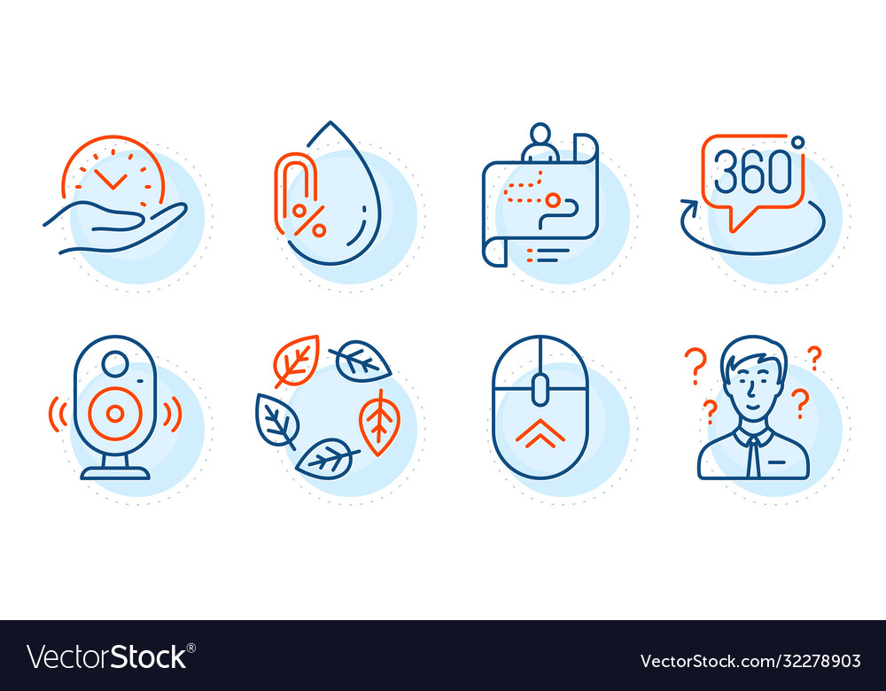 Support consultant journey path and speaker icons Vector Image Support consultant journey path and speaker icons