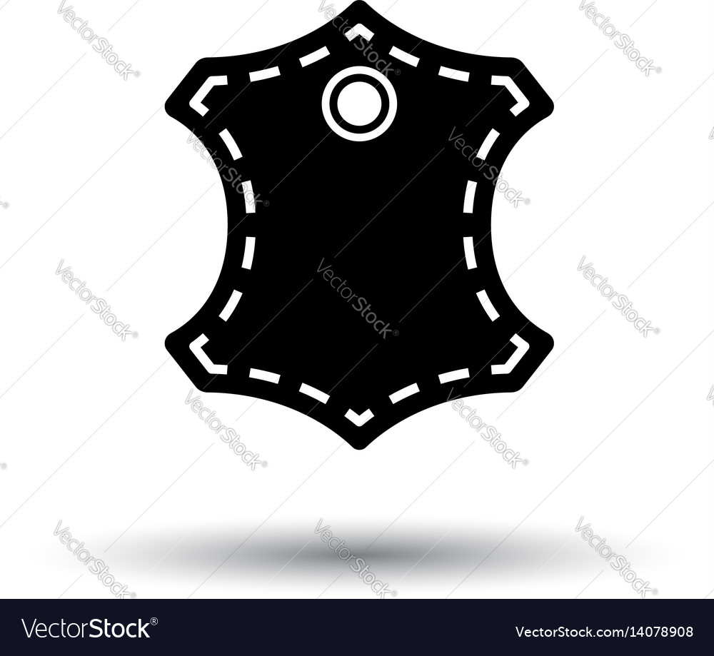 Leather sign icon