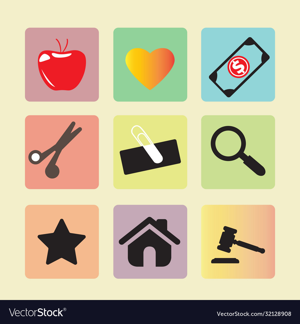 Symbol setsymbol icon for overview