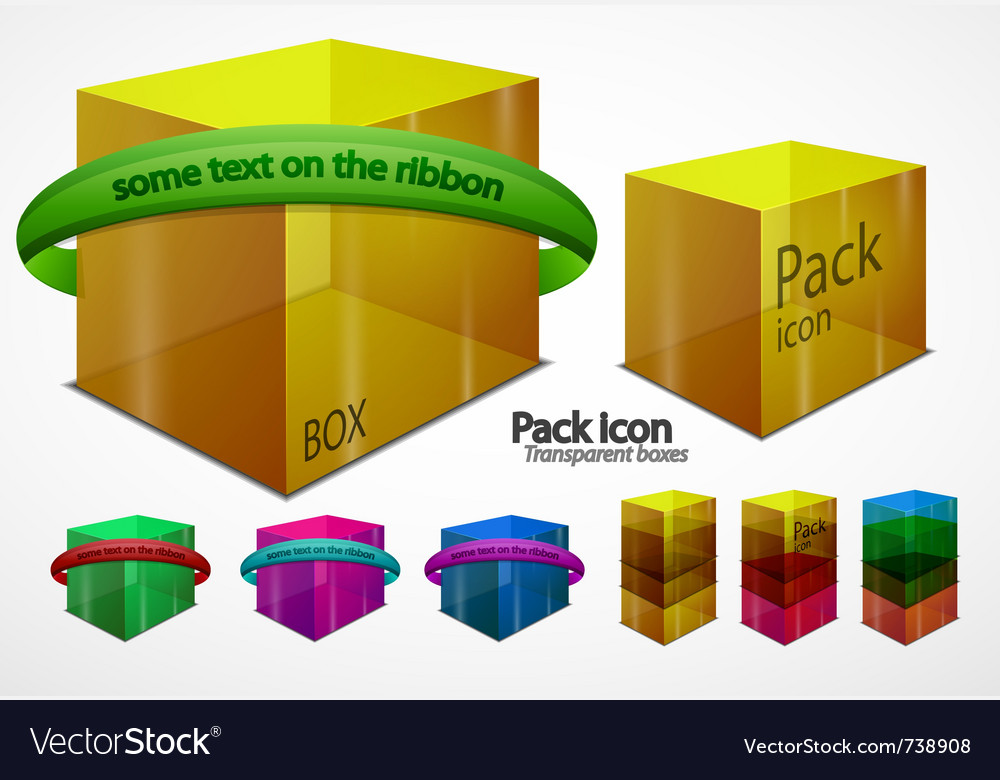 Web boxes elements