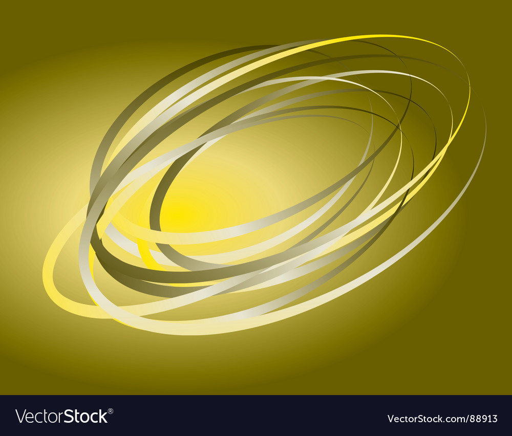 Abstract background of rotating rings