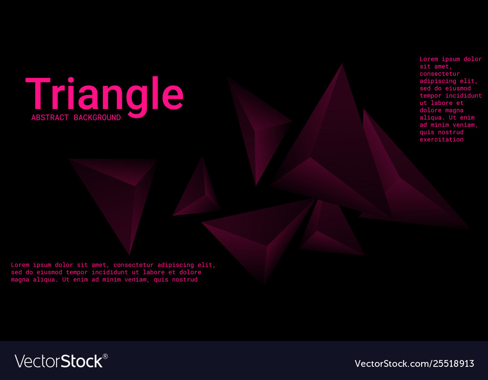 Abstract composition triangle
