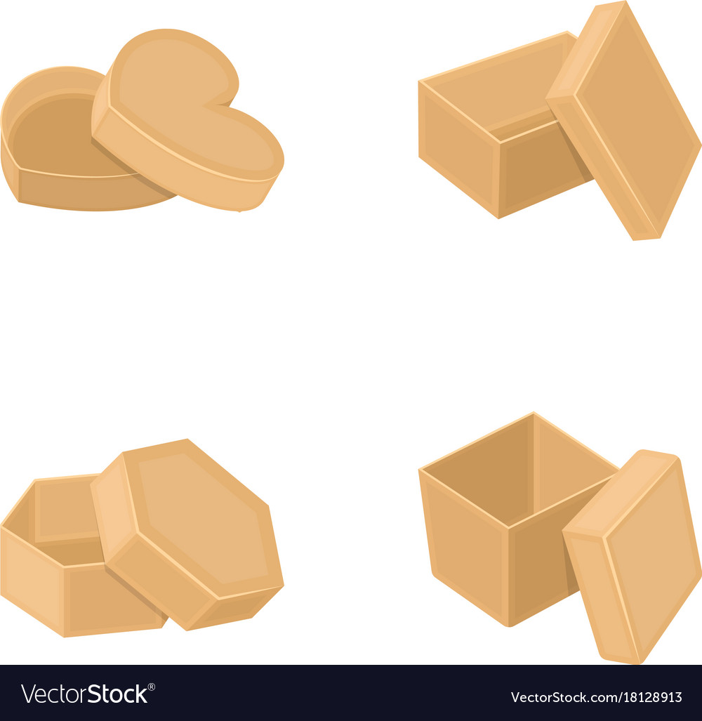 Box container package and other web icon