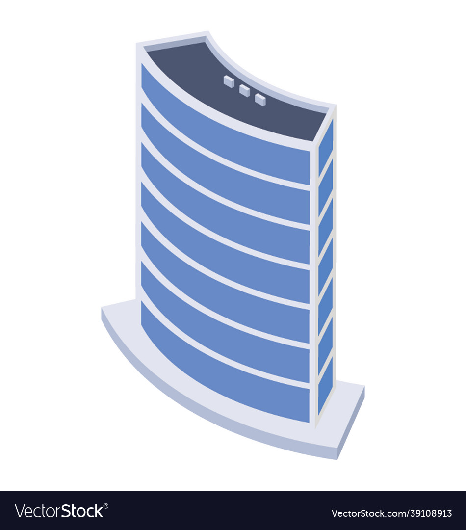 Building Royalty Free Vector Image - VectorStock
