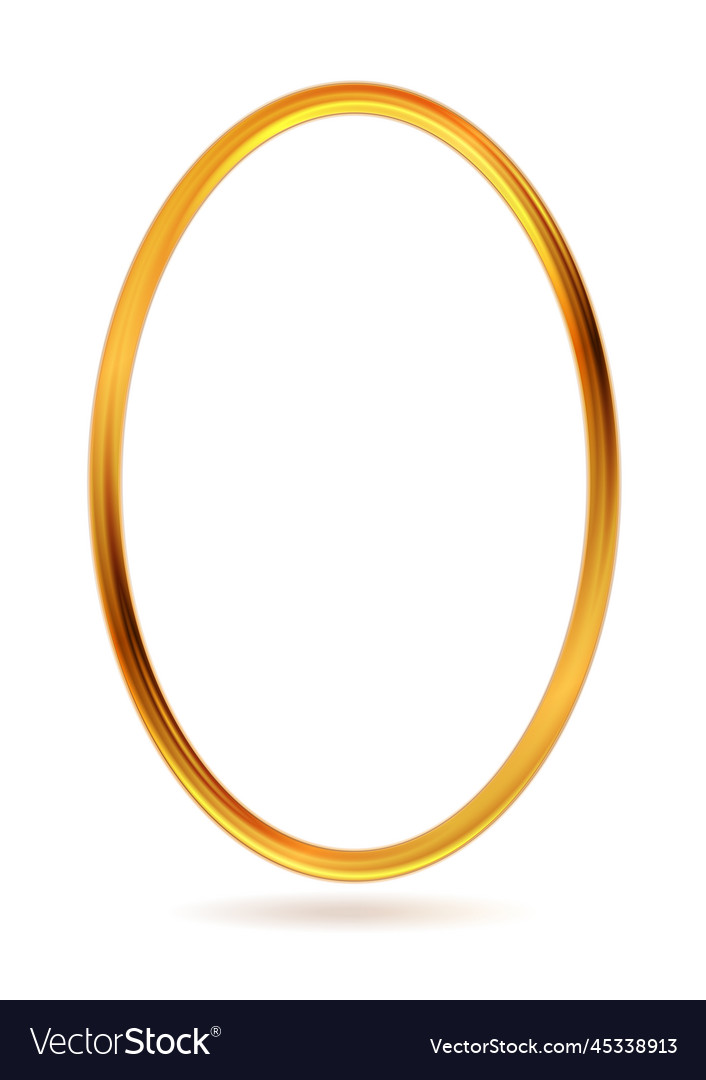 Golden ellipse framework abstract background vector image Golden ellipse framework abstract background