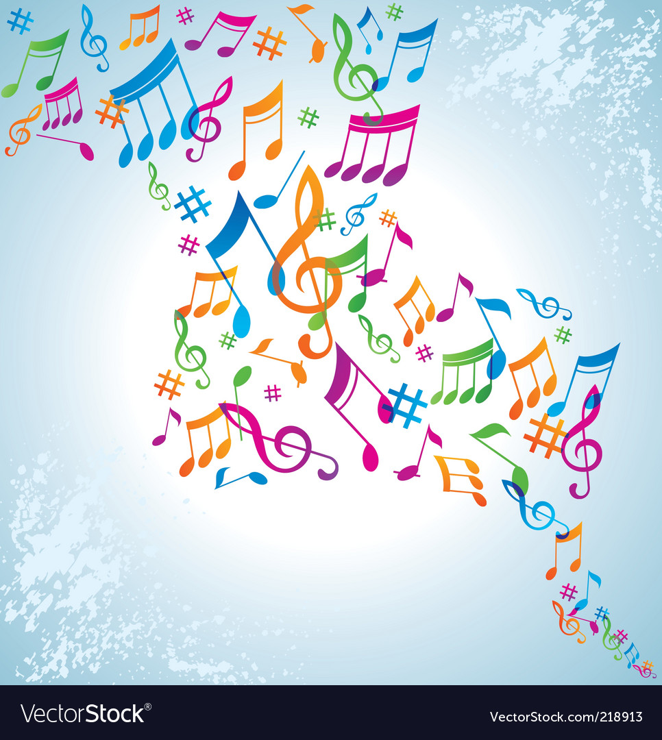 Music background Royalty Free Vector Image - VectorStock