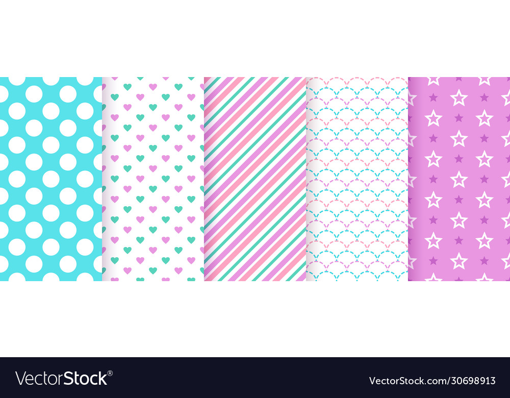 Scrapbook background seamless pattern geometric