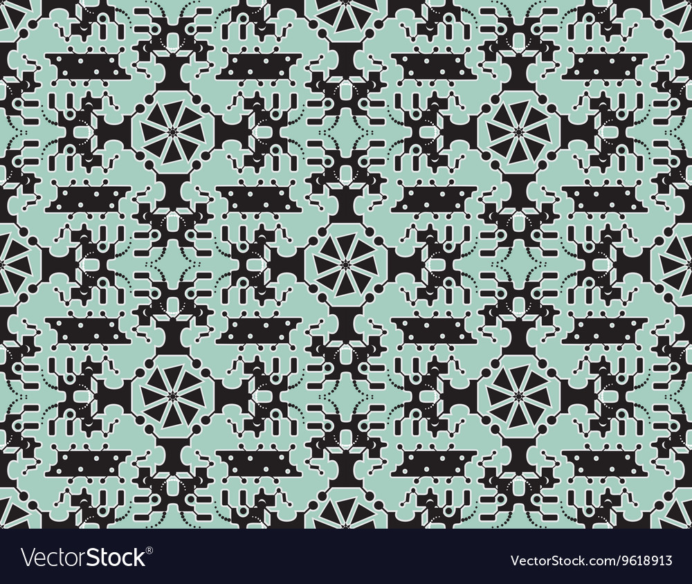 Seamless robots pattern