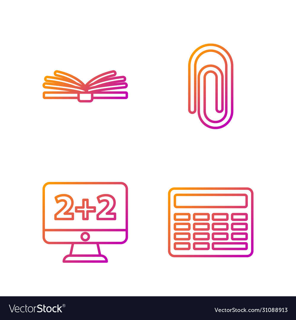 Set line chalkboard graph schedule chart vector image Set line chalkboard graph schedule chart