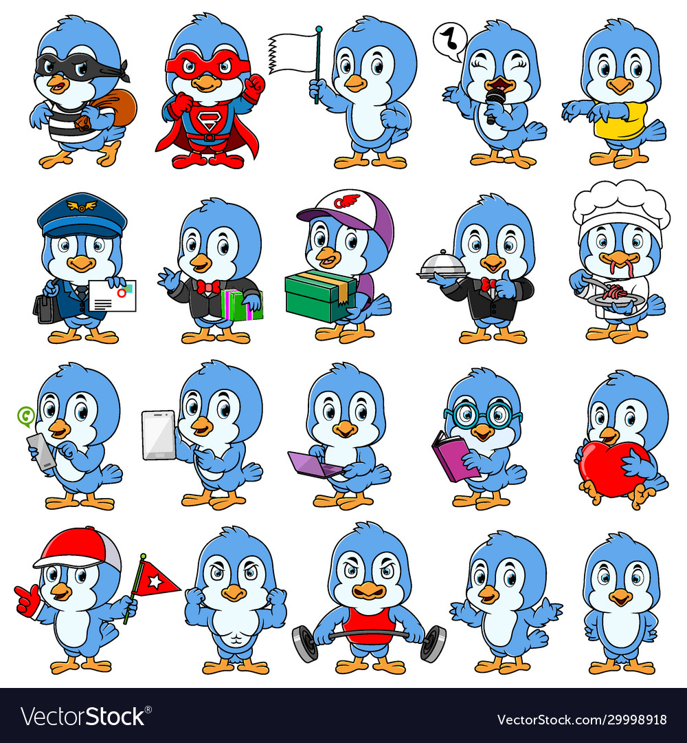 Bluebird Mascot Pack