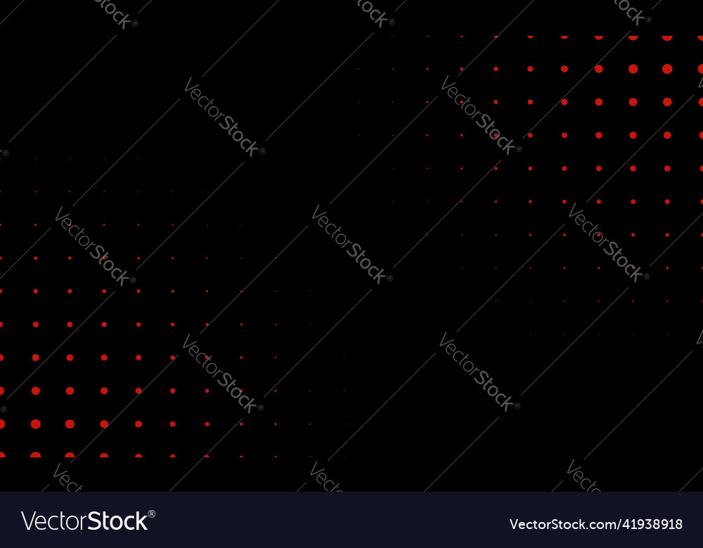 Black and red halftone background dotted creative