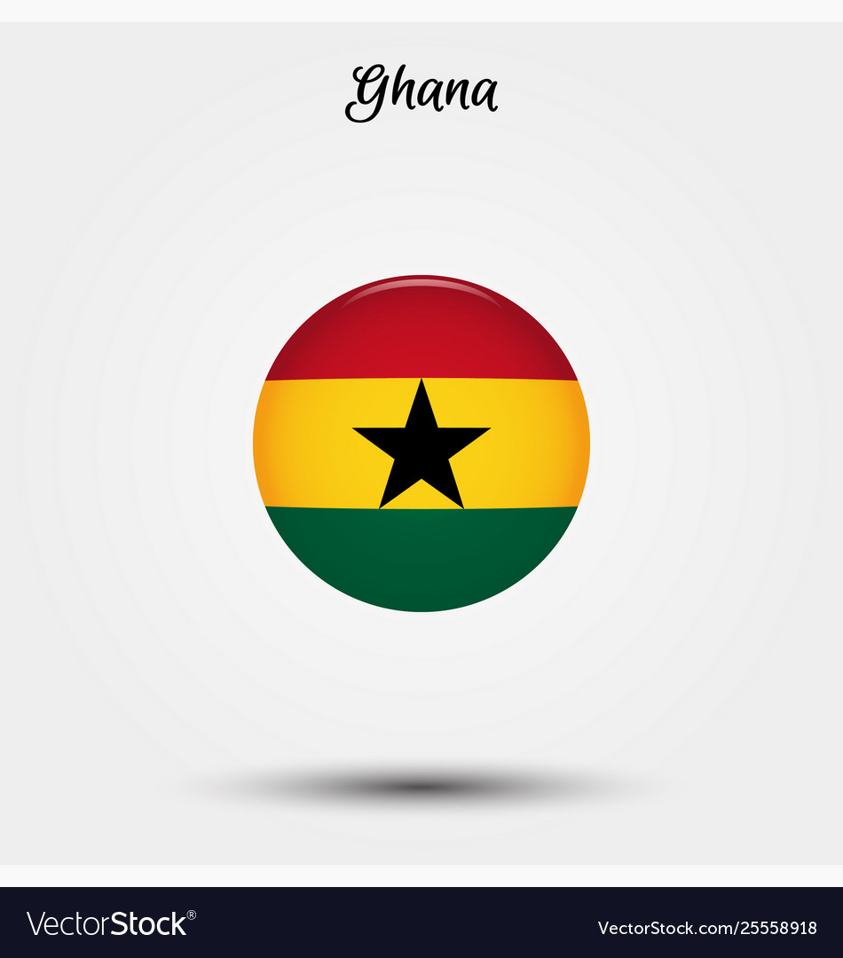 Flag ghana icon