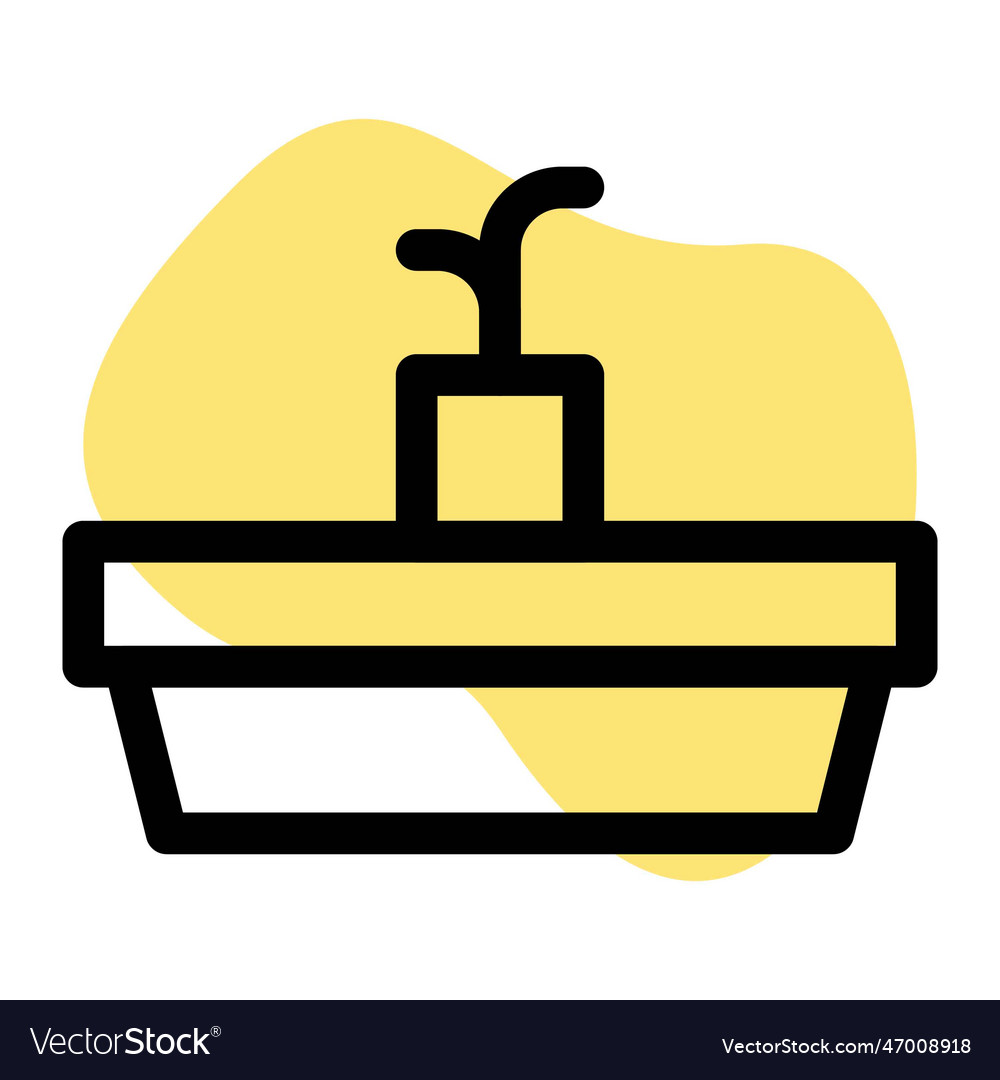 Floating shelf used to display items