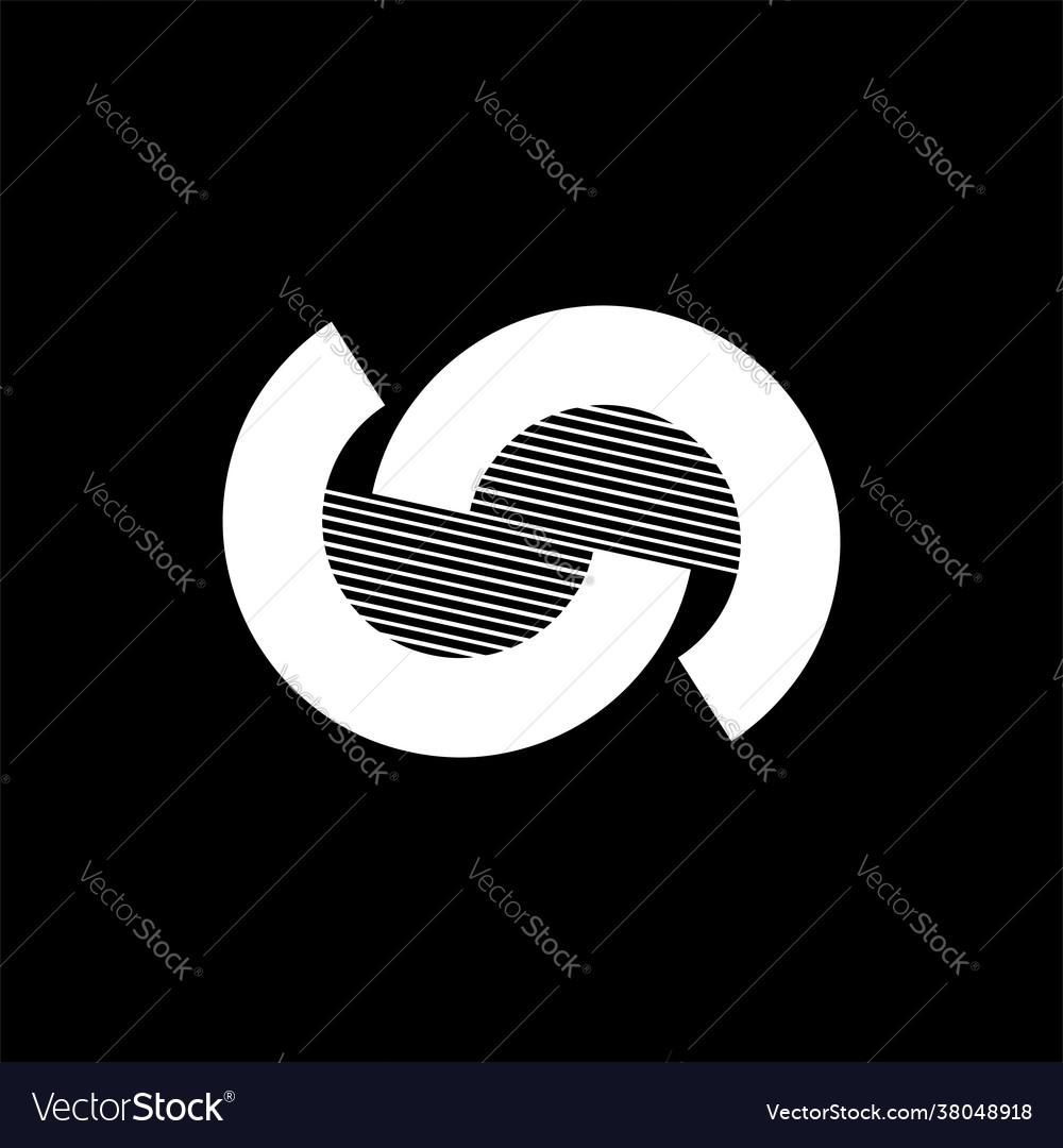 Geometric Initials Logo - N, CC, CNC, CSC