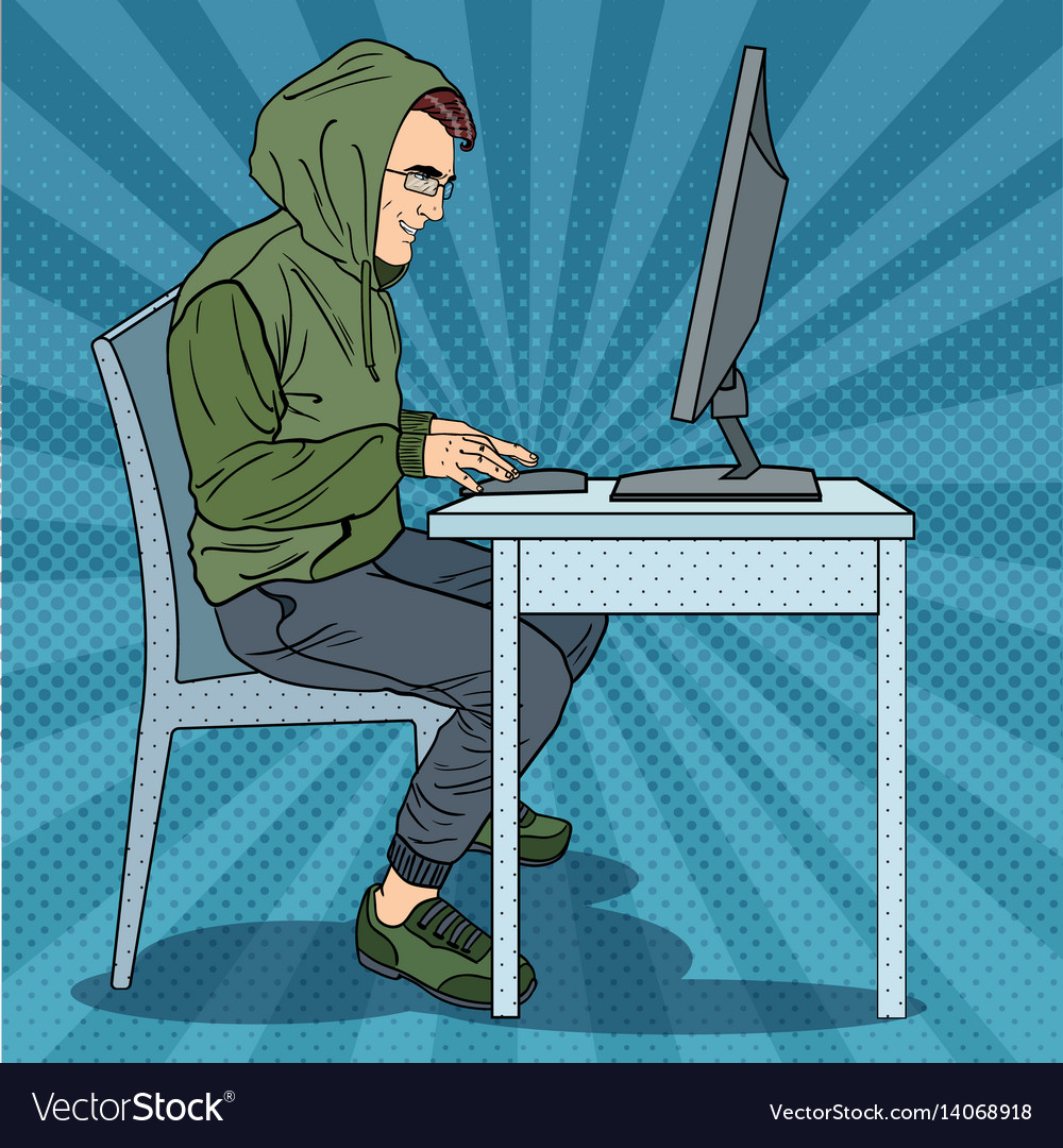 Hacker Stealing Data