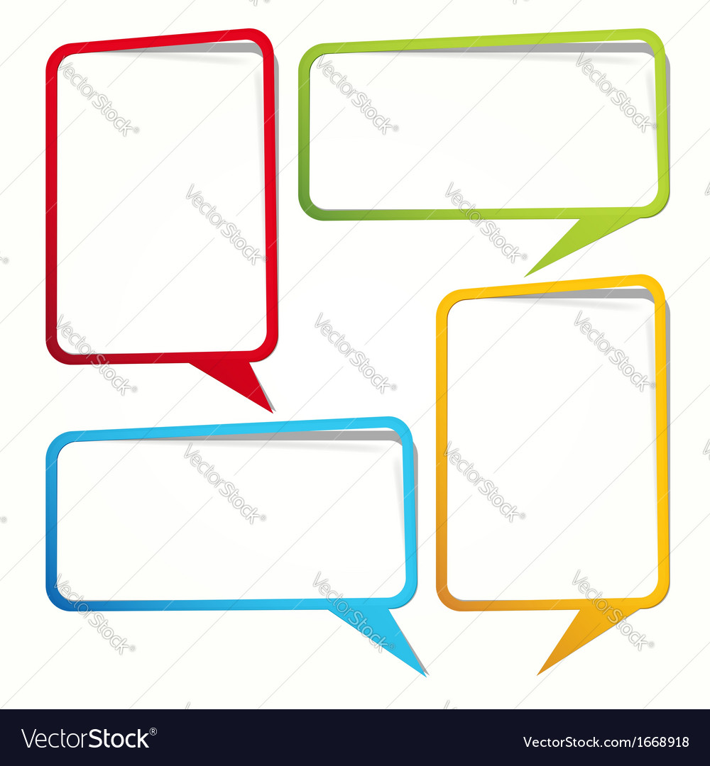 Etiketten in Form eines leeren Rahmens für Ihren Text