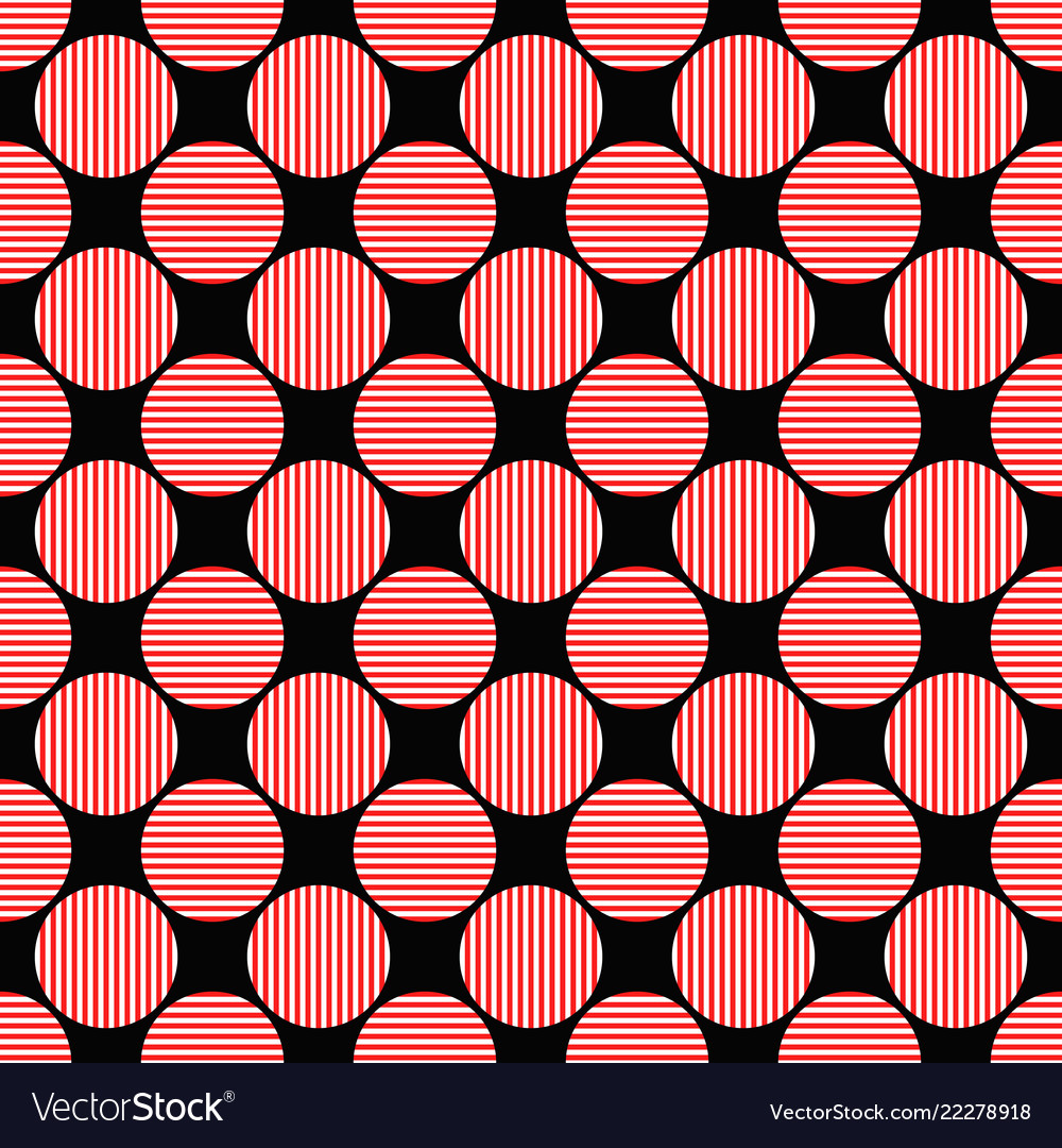 Simple seamless pattern - circle design background vector image Simple seamless pattern - circle design background