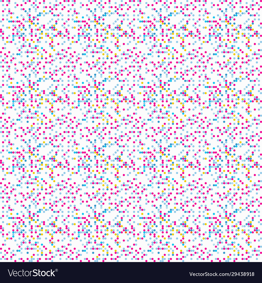 Small geometric objects color abstract seamless Vector Image Small geometric objects color abstract seamless
