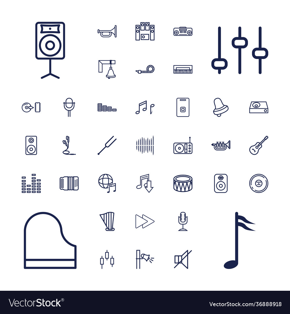Sound icons