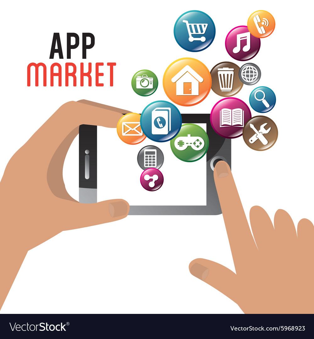 E-commerce and market mobile applications design