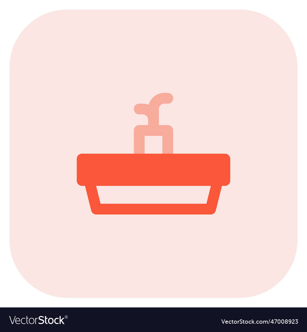 Floating shelf used to display items