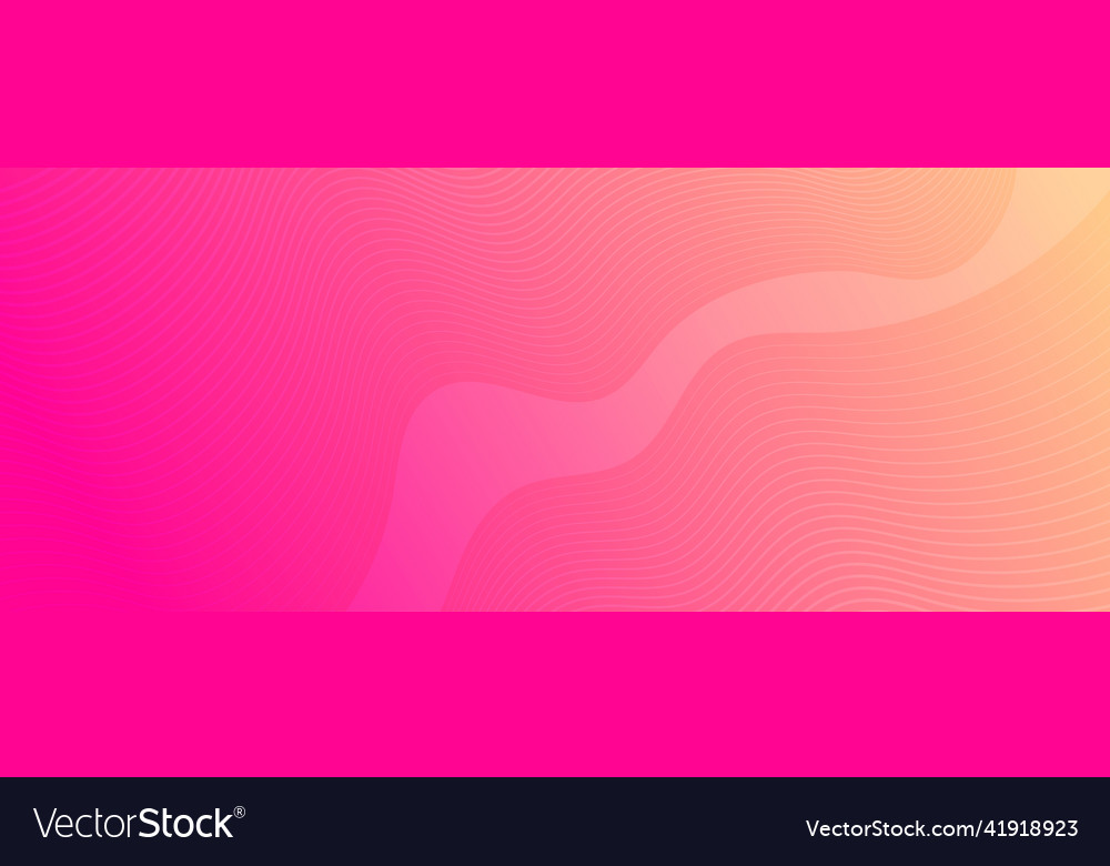 Modern colorful gradient background with wave