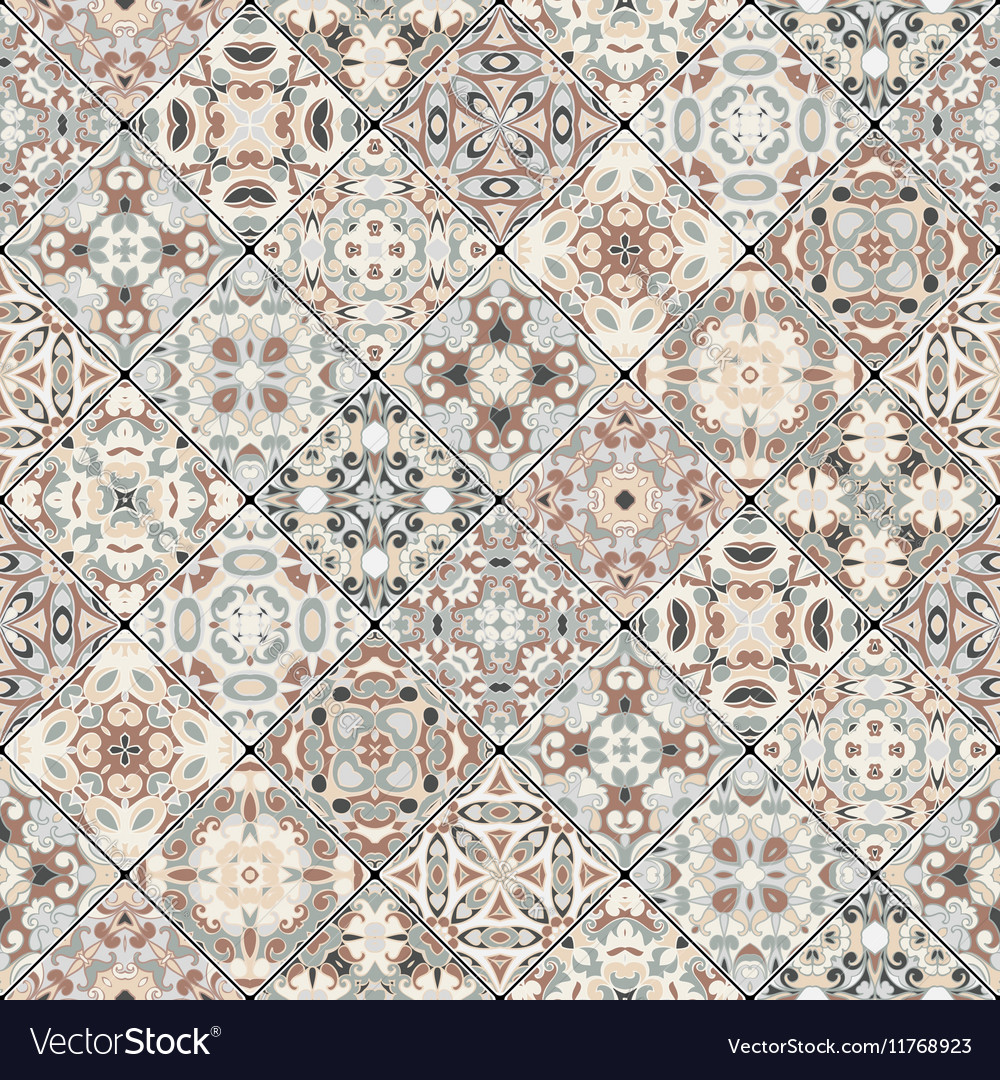 Patchwork abstract patterns