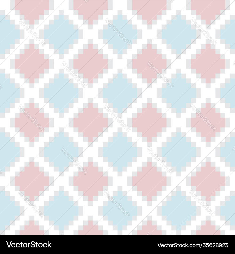 Pink argyle seamless pattern background Royalty Free Vector