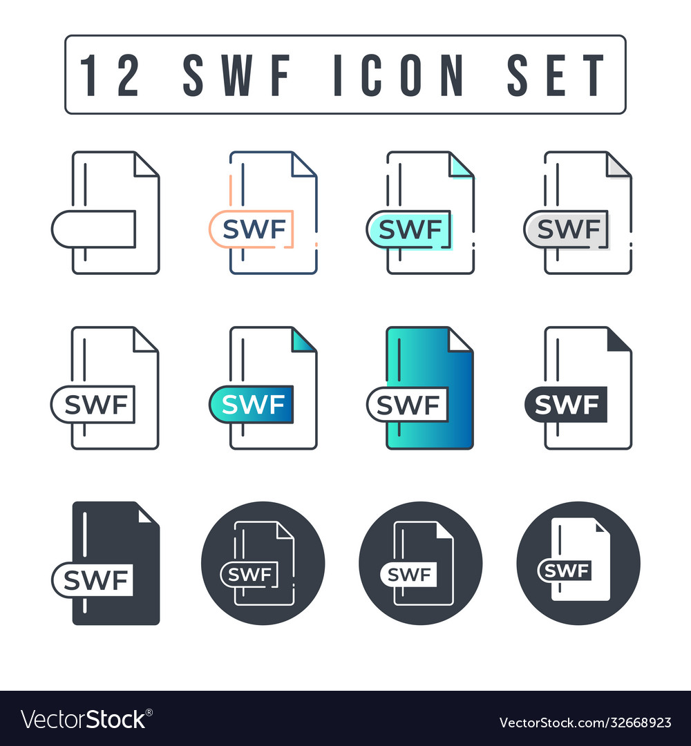 SWF Icon Set - File Format