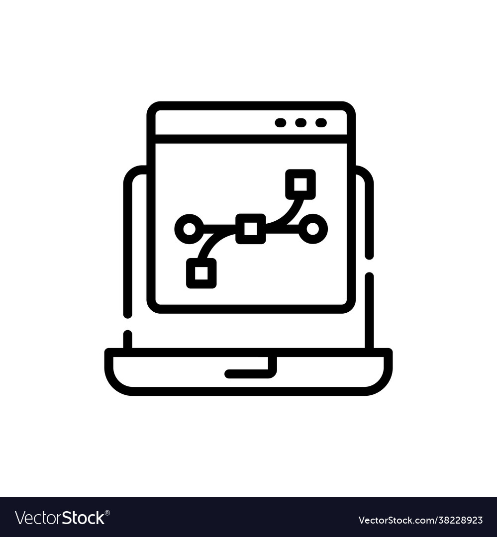 Web design style vector image Web design style