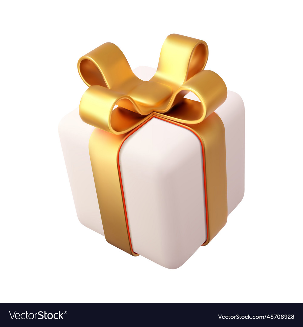 3d gifts box Royalty Free Vector Image - VectorStock