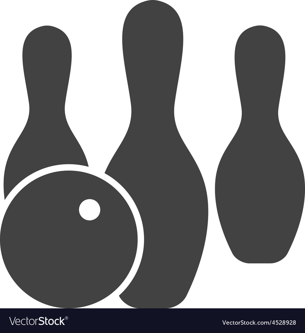 Bowling Royalty Free Vector Image - VectorStock