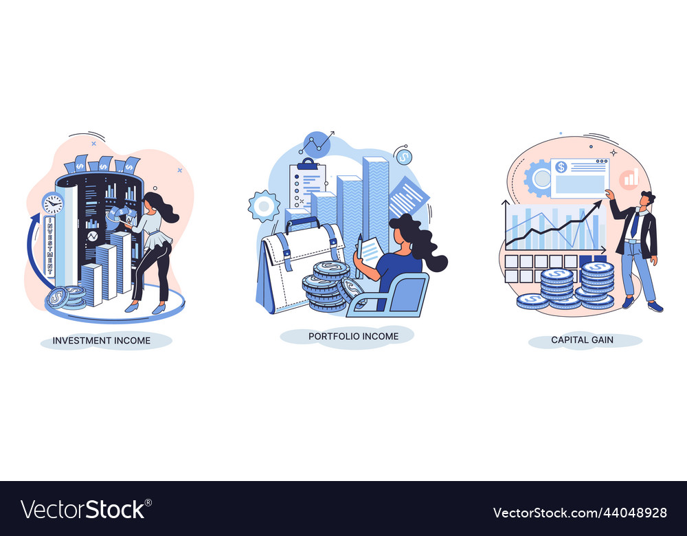 Capital gain portfolio income investment