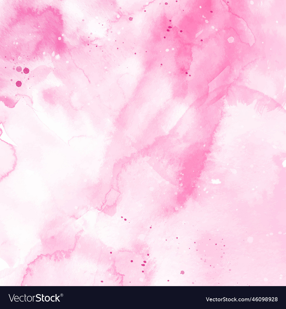 Detailed hand painted pink watercolour background